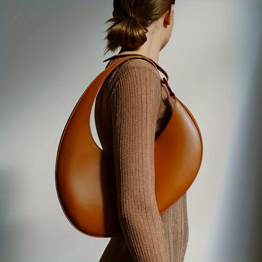 Anelisa® | Elegant Modern Minimalist Solid Color Hobo Bag